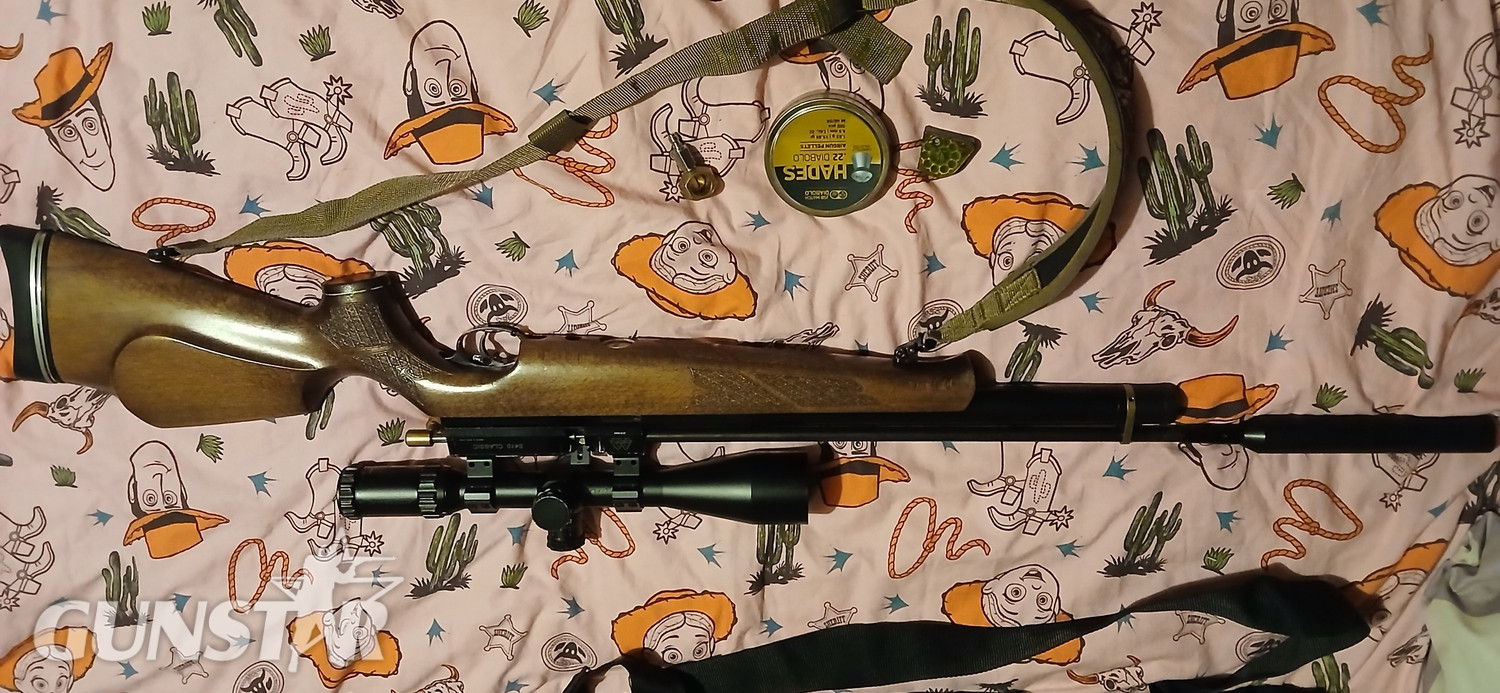 Air Arms & Brocock S410 classic  compatto bantam .22