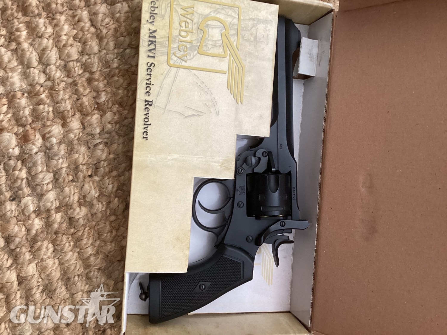 Webley Webley MKV1 Service Revolver .177 in 