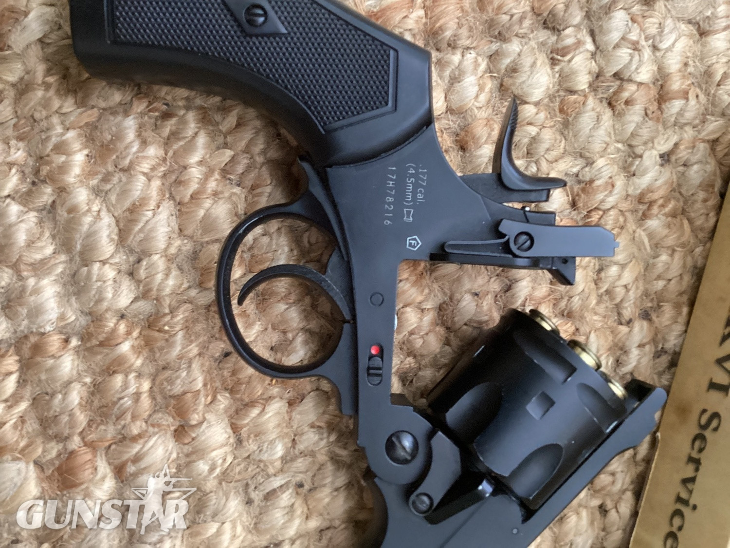  Webley Webley MKV1 Service Revolver .177