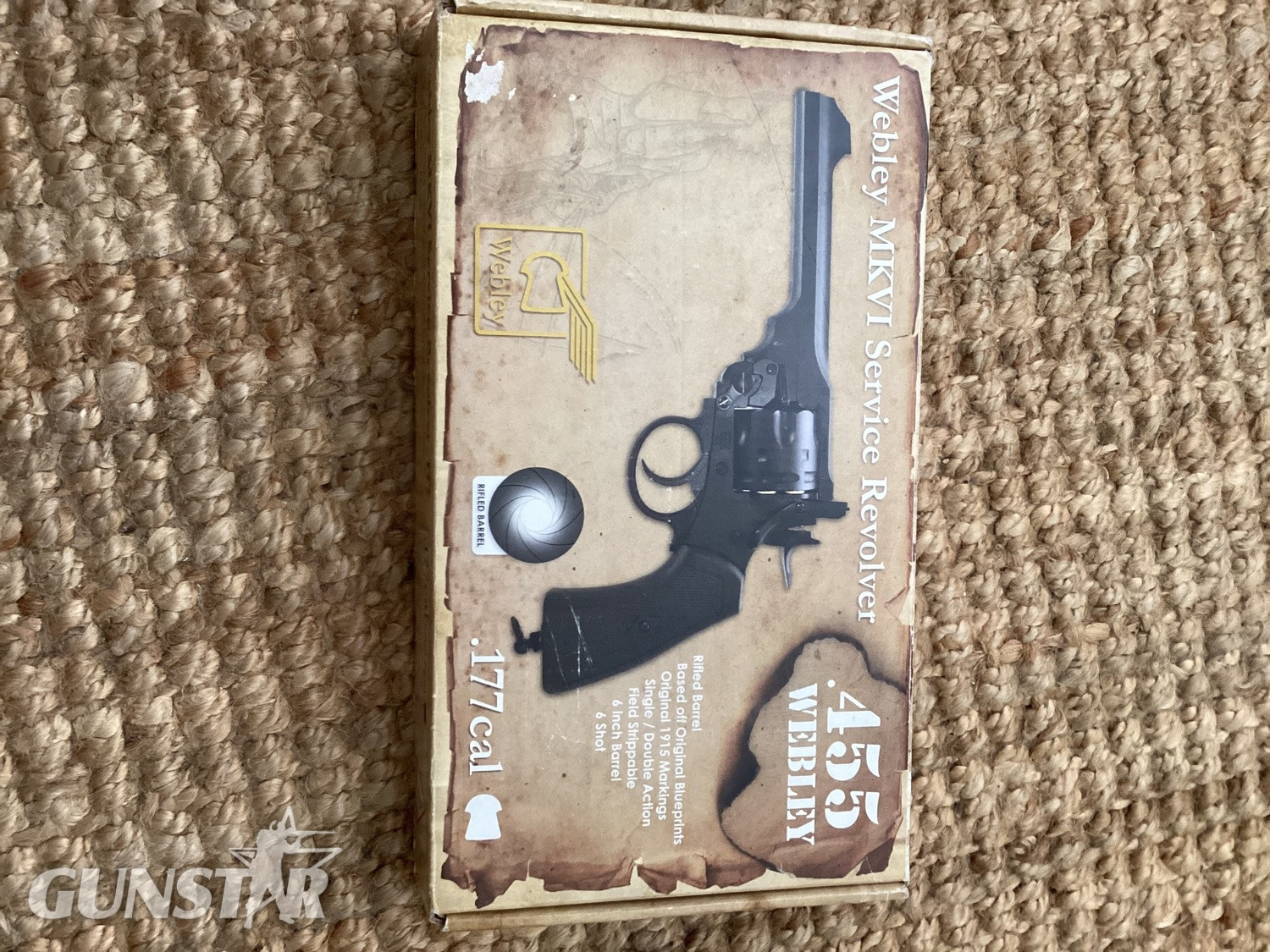 Webley Webley MKV1 Service Revolver .177 