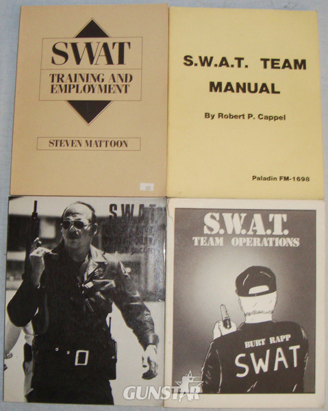 A Set of Four Books on ‘S.W.A.T. Team Training & Tactics’. BO 365. A Set of Four Books on ‘S.W.A.T. Team Training & Tactics’. BO 365. Other Accessory in 