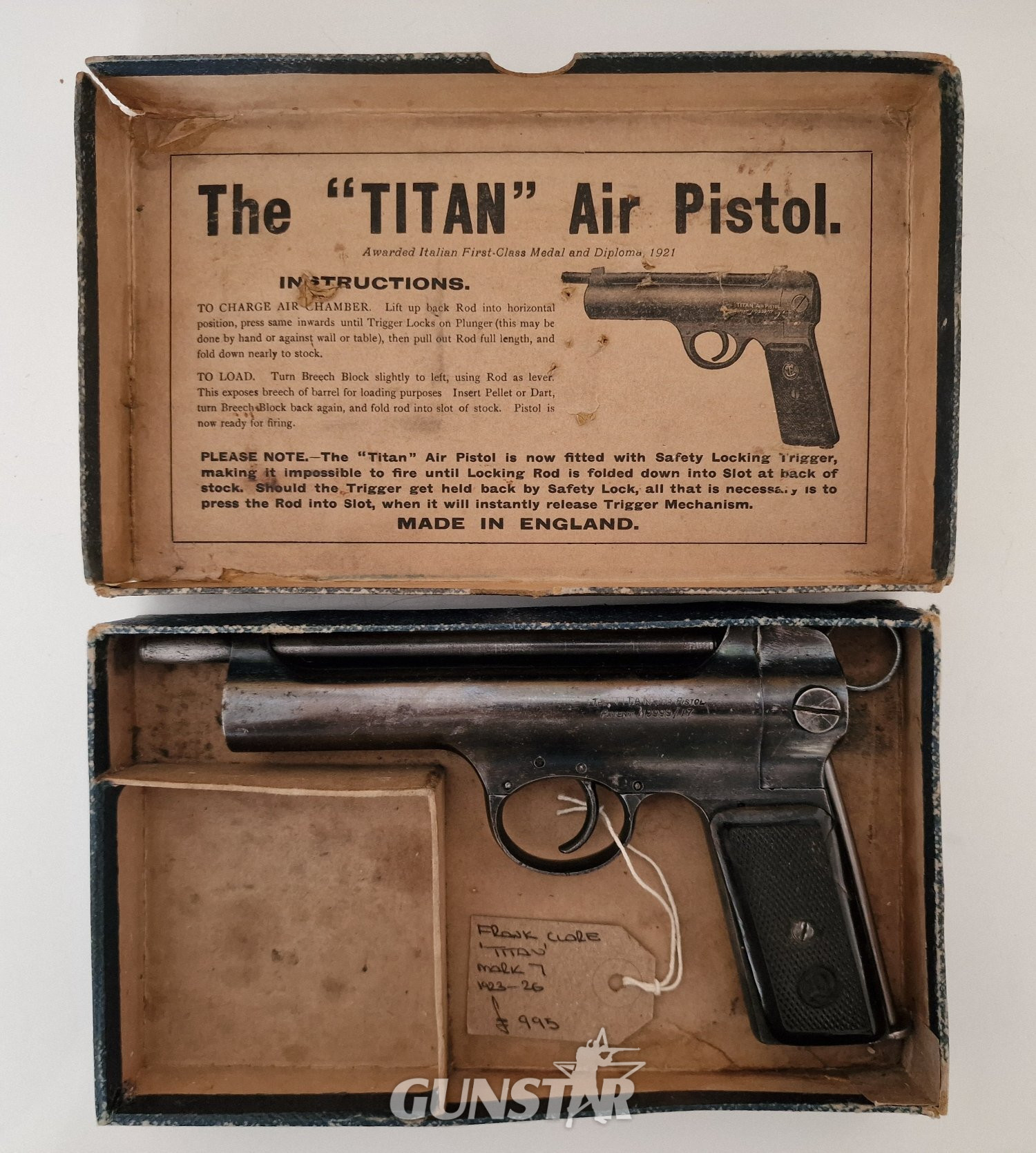 Frank Clark Titan mark 7 .177 in 
