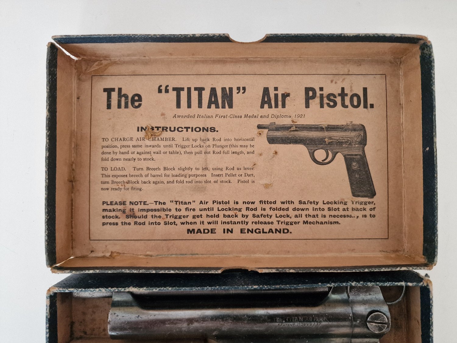  Frank Clark Titan mark 7 .177