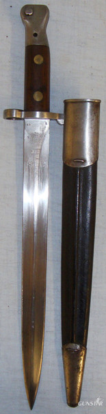  1888’ MkII Regimentally Marked Argyll & Sutherland Highlanders Bayonet & Scabbard. 19849. Bayonet