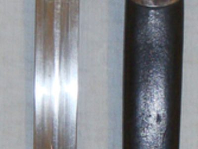 1888’ MkII Regimentally Marked Argyll & Sutherland Highlanders Bayonet & Scabbard. 19849. Bayonet