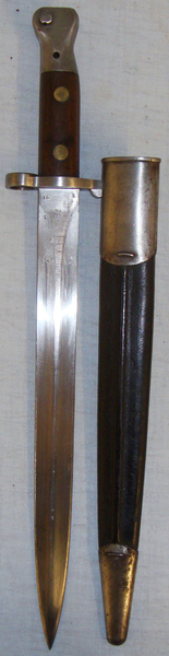  1888’ MkII Regimentally Marked Argyll & Sutherland Highlanders Bayonet & Scabbard. 19849. Bayonet