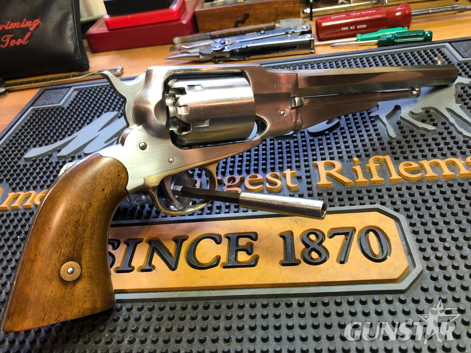 Uberti Remington 1858 S/Steel Revolver .44 Muzzleloader