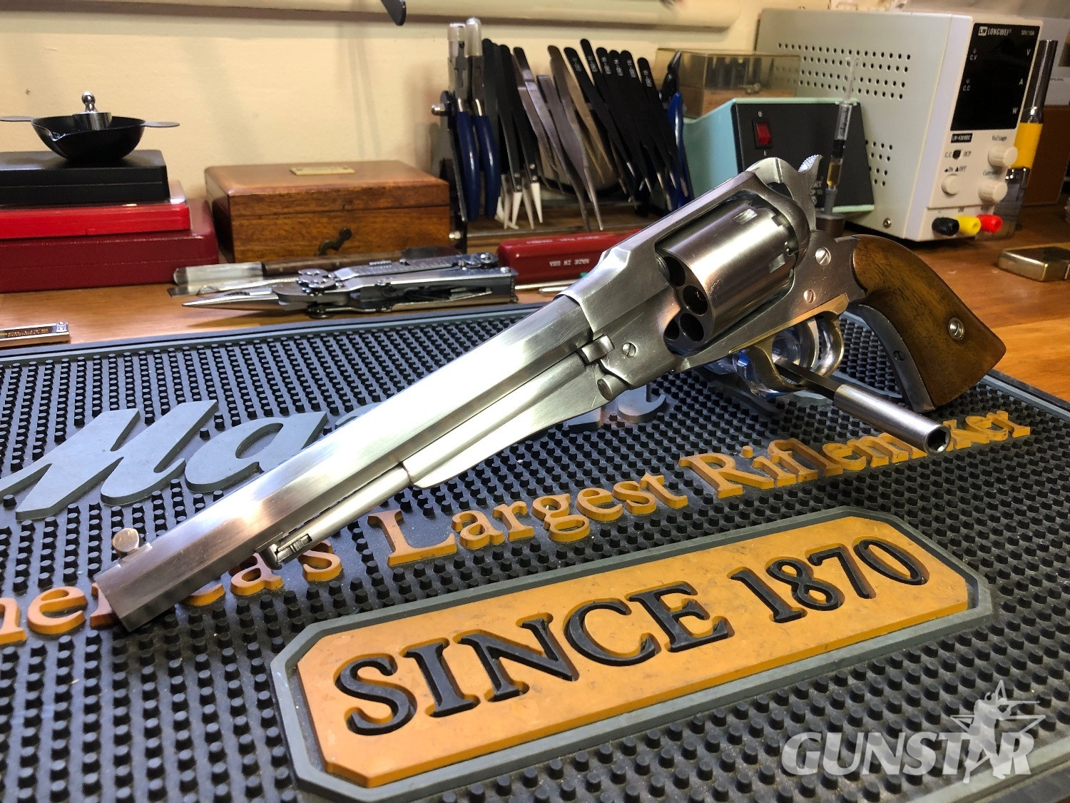  Uberti Remington 1858 S/Steel Revolver .44 Muzzleloader