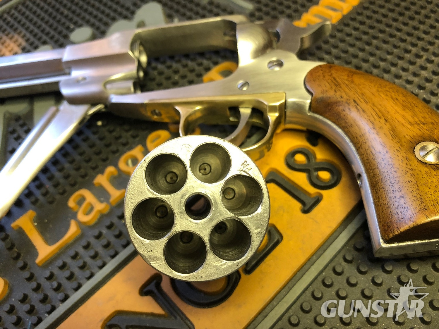{CATEGORY} - Uberti Remington 1858 S/Steel Revolver .44 Muzzleloader in 