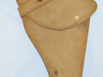 Mesopotamia Theatre Of War British Officer’s Tropical Khaki Covered Leather Hols Tropical Khaki Covered Leather Holster For Webley & Enfield MKVI .455" Calibre S Care & Storage
