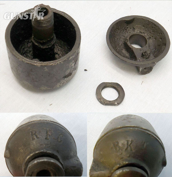  DEACTIVATED INERT. WW1 German M1917 Karabingranite Rifle Grenade - O 1678 DEACTIVATED INERT. WW1 German M1917 Karabingranite Rifle Grenade - O 1678  Other Ammunition