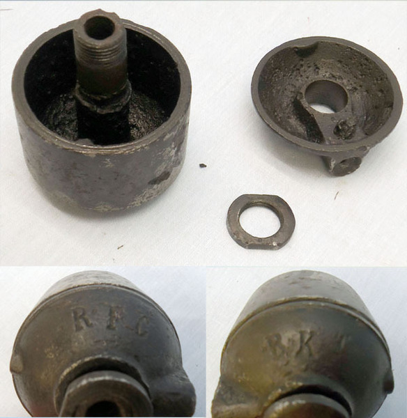  DEACTIVATED INERT. WW1 German M1917 Karabingranite Rifle Grenade - O 1678 DEACTIVATED INERT. WW1 German M1917 Karabingranite Rifle Grenade - O 1678  Other Ammunition
