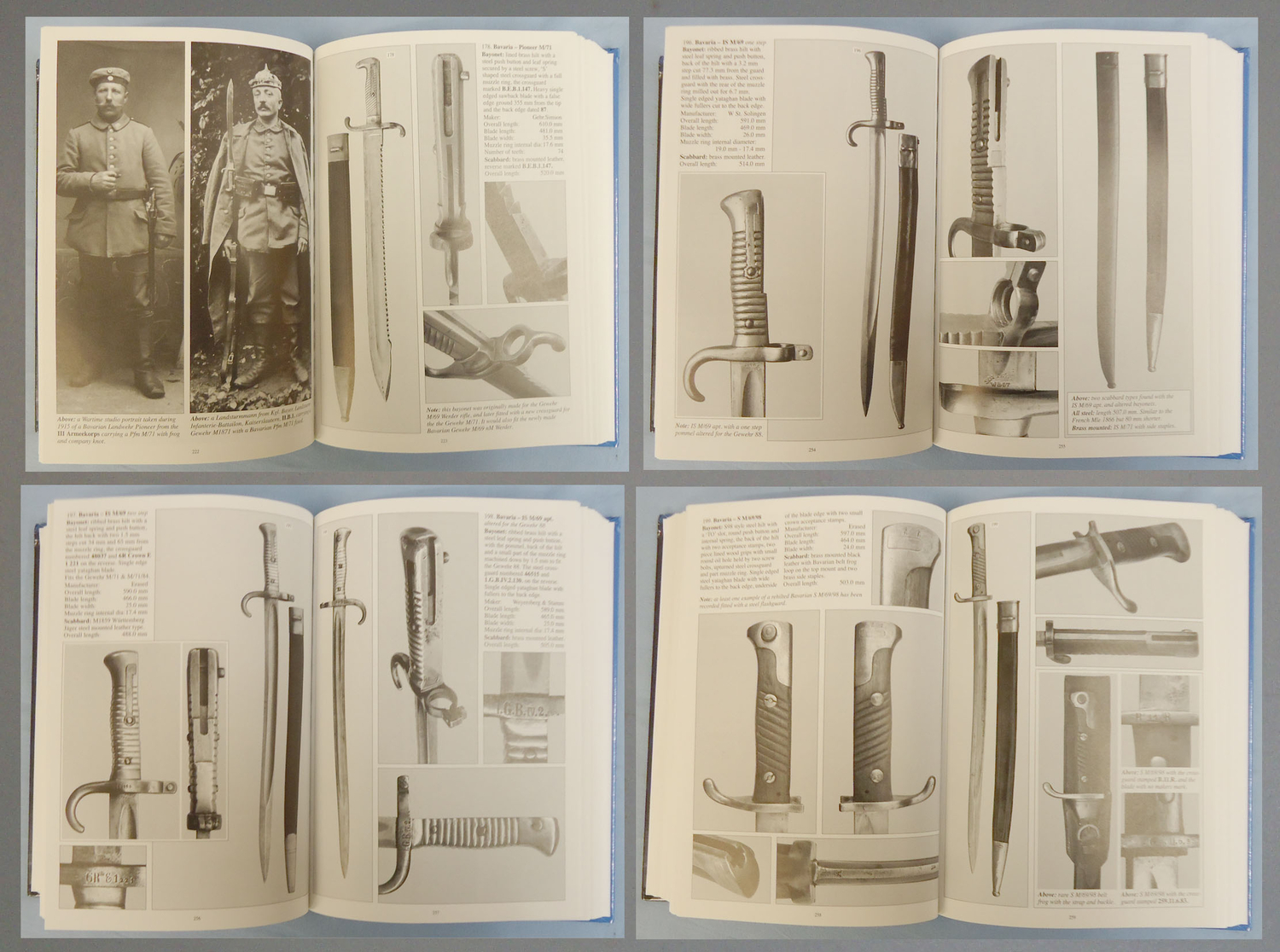 Two Author Signed First Editions* The Collectors Book of German Bayonets 1680-1945 (Part One & Two). BO 460. Two Author Signed First Editions* The Collectors Book of German Bayonets 1680-1945 (Part One & Two). BO 460. Other Accessory