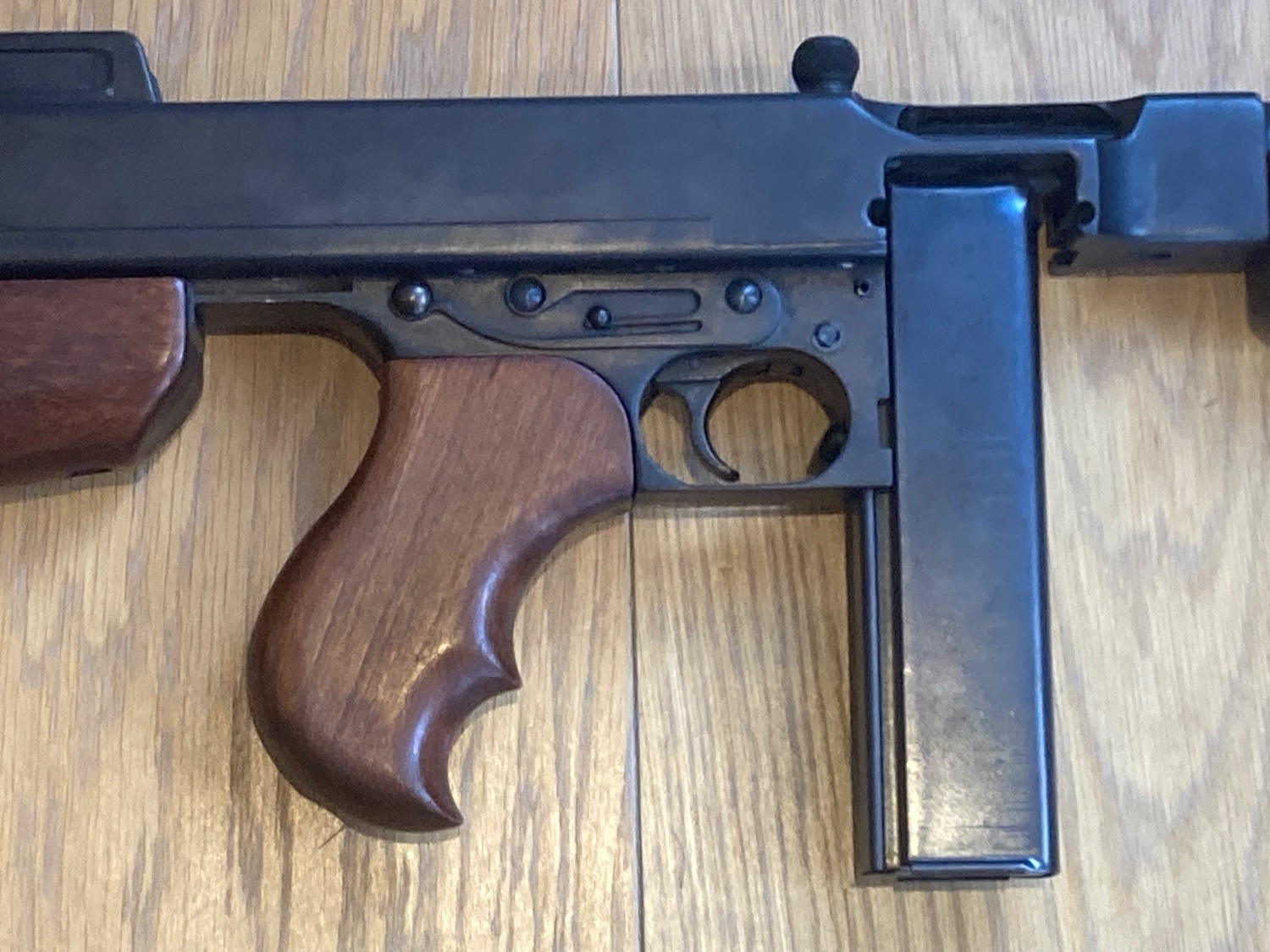 {CATEGORY} - Model Gun Corporation Thompson 1928 PFC Model Gun - Blank Firing