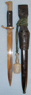 WWII German Army Dress ‘KS98’ Bayonet and Scabbard with Frog and Officers Dress Knot. BAYO 6278 Bayonet