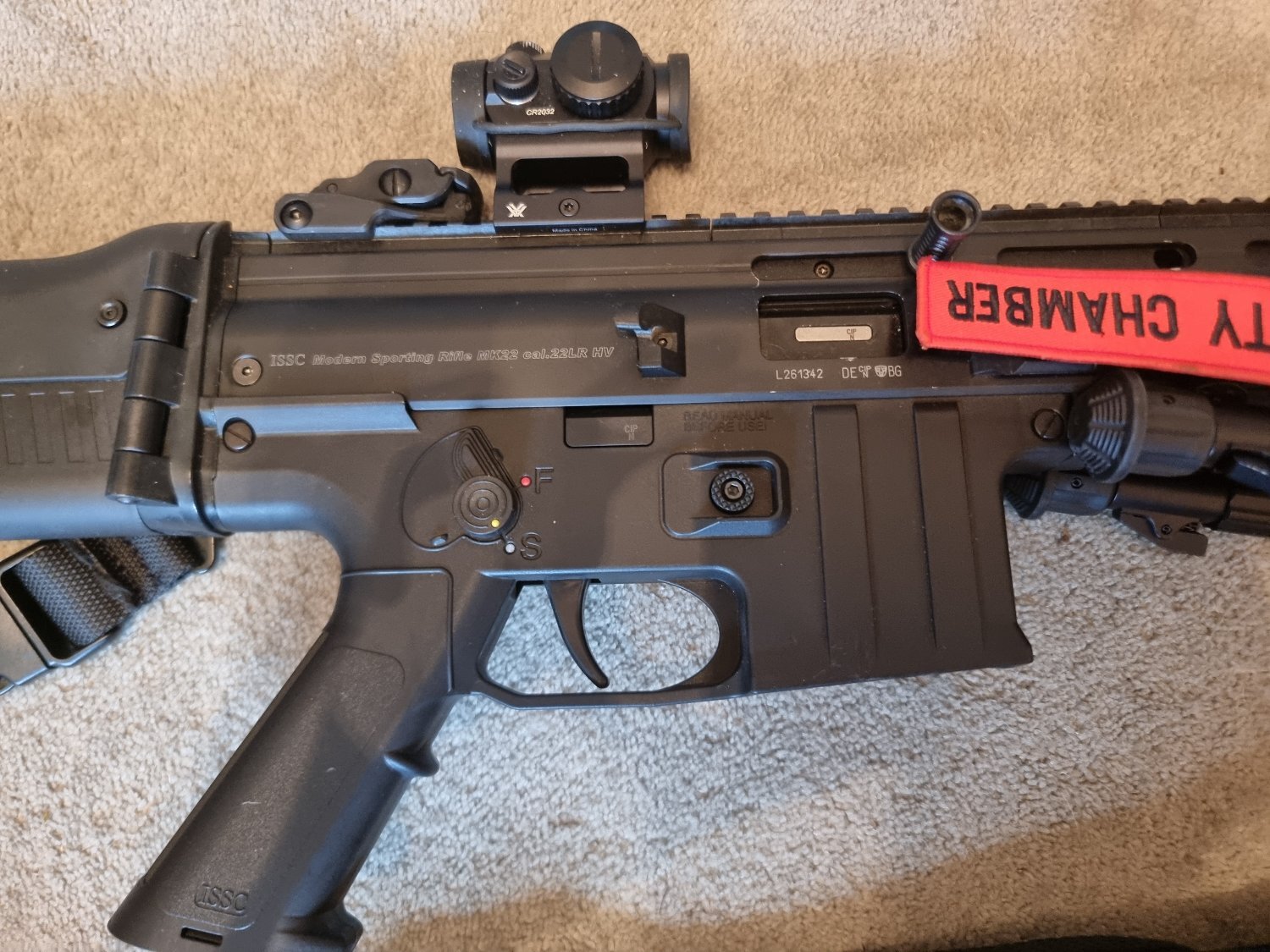 ISSC Scar Semi-Auto .22 Long Rifle (.22 LR) Rifle - {CATEGORY} in 