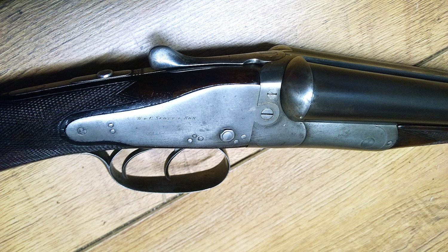 {CATEGORY} - W. C. Scott Back action Side By Side 12 Bore/gauge in 