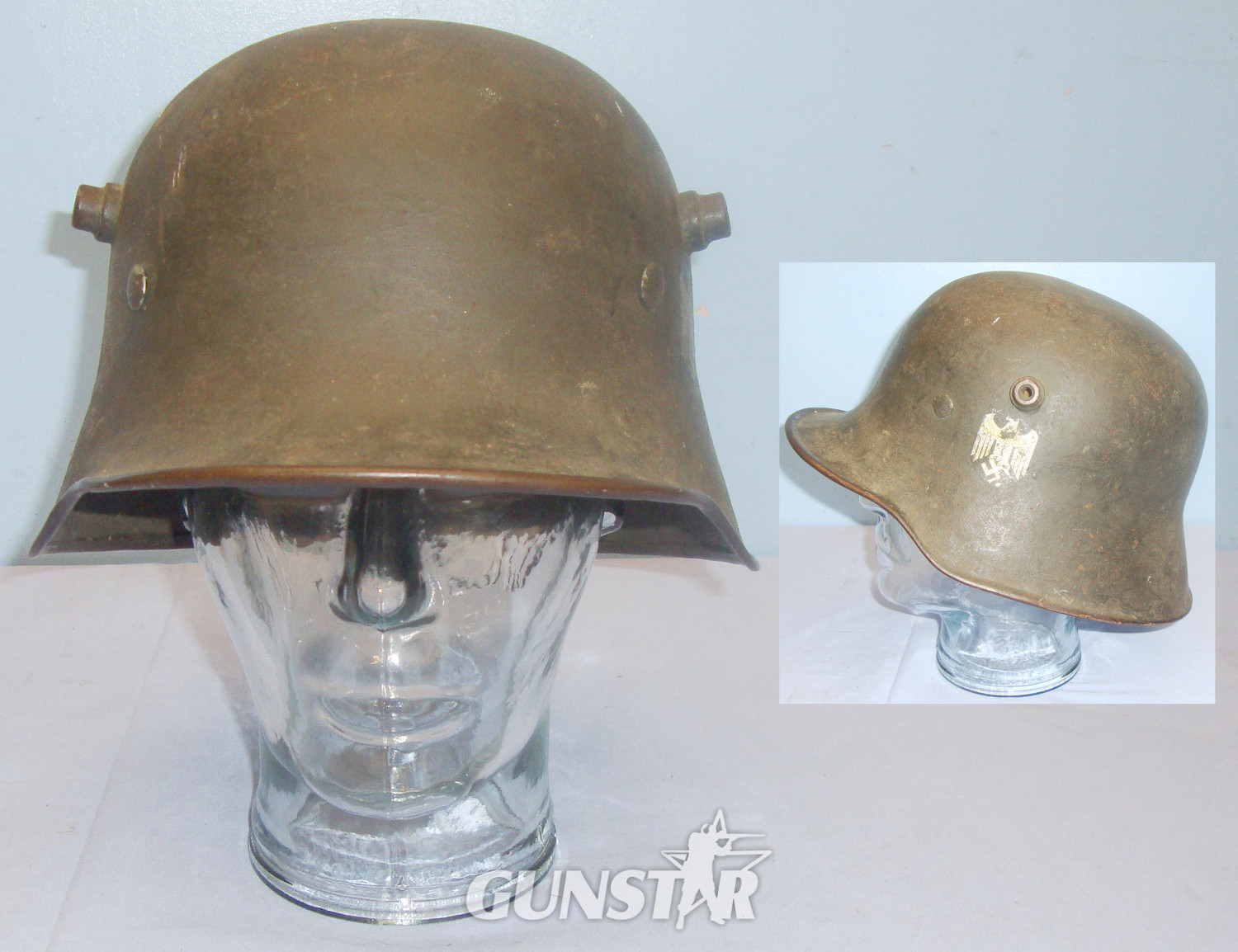 WW1 & Nazi German SA Troops, M 16 Steel Combat Helmet With Early Single Wehrmacht Decal. Sn 7670. WW1 & Nazi German SA Troops, M 16 Steel Combat Helmet With Early Single Wehrmacht Decal. Sn 7670. Antique & Militaria in 