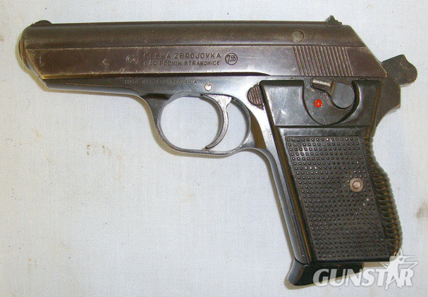 Cold War Czech Národní Bezpečnosti National Security Police (NB) Marked VZOR 70 (CZ70) 7.65mm calibre Semi Automatic Pistol **UK 2010 DEACTIVATION CERTIFICATED** None Semi Auto - {CATEGORY} in 