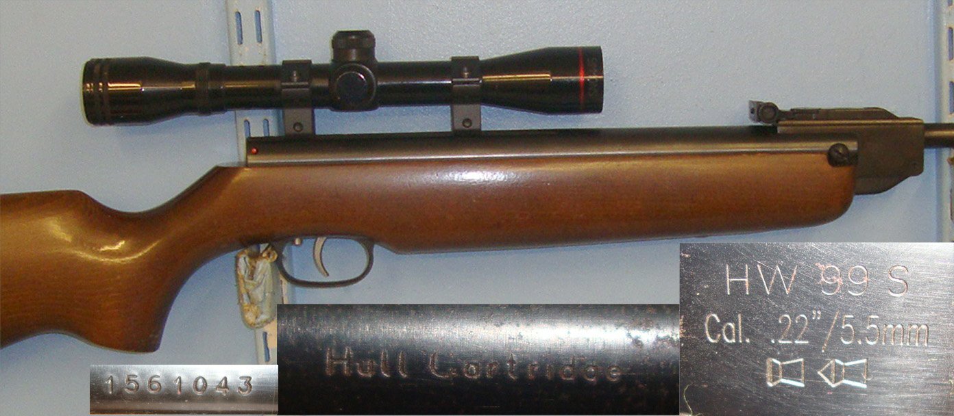 Weihrauch HW99 S .22
