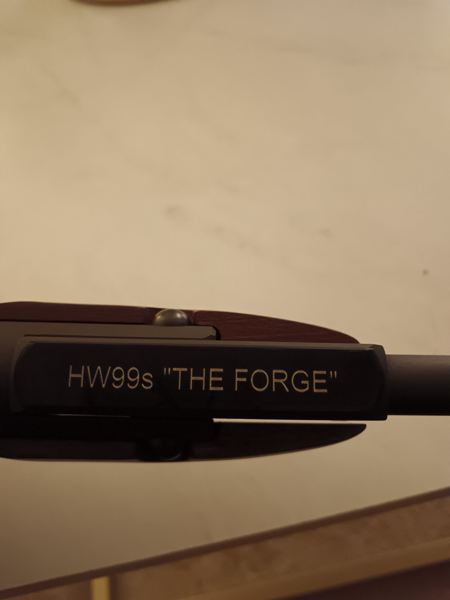 Weihrauch HW99S-CUSTOM (THE FORGE) BRACES OF BRISTOL  .177 - {CATEGORY}