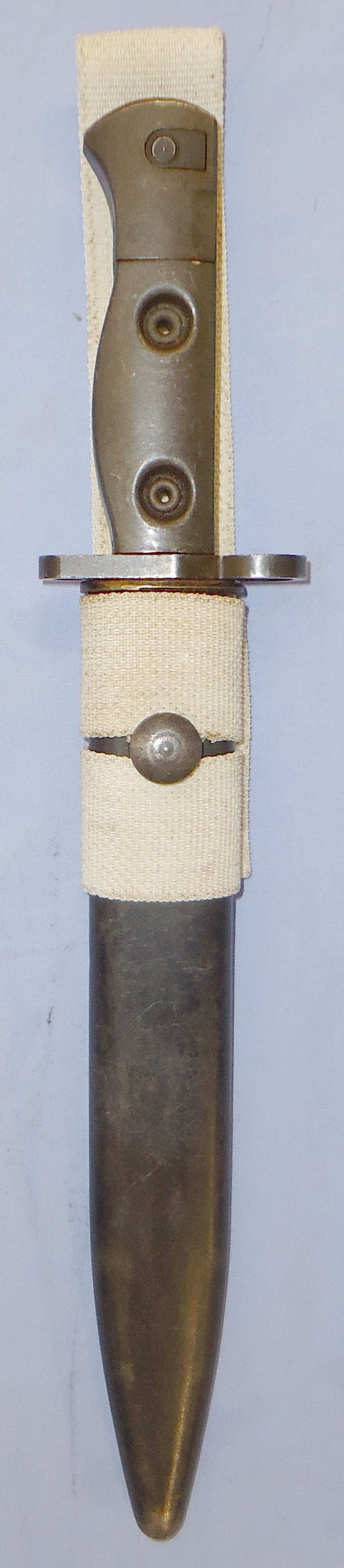 British ‘L1A3’ Bayonet, Scabbard & Frog BAYO 369. Bayonet