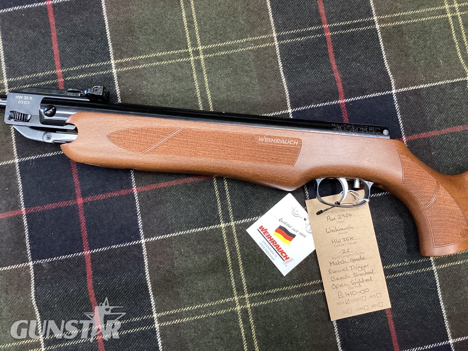Weihrauch HW35 K .22 in 
