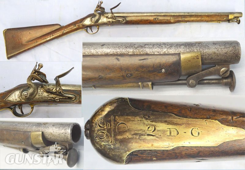 British, Flintlock, 1761 Dated, .65” Calibre Brown Bess Cavalry Carbine with 20“ Barrel Marked to the 2nd Dragoon Guards. - A 1007 British, Flintlock, 1761 Dated, .65” Calibre Brown Bess Cavalry Carbine with 20“ Barrel Marked to the 2nd Dragoon Guards. - A 1007 Muzzleloader None Rifle in 