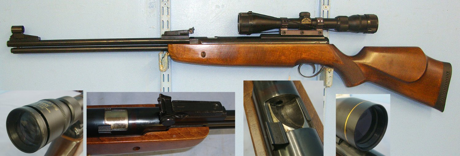  MINT**1990-2004 BSA Superstar Rotary Breech Loading Under Lever .177 Calibre Air Rifle With ‘PH’ Prefix Serial Number & Nikko Stirling 3-9x40 Magnification Wide Angle Waterproof Telescopic Sight With Lens Protector Covers. Sn 23540 air rifle .177