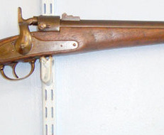 Joslyn Fire Arms Co. Joslyn Model 1864 .54” Obsolete Calibre Single Shot Breech Loading Carbine With  Single Shot .54 Cal Muzzleloader Rifle