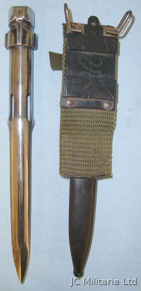 FALKLANDS WAR BRING BACK**Argentine Army Marked Type C Socket Bayonet For FN FAL Bayonet in 