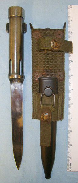 FALKLANDS WAR BRING BACK**Argentine Army Marked Type C Socket Bayonet For FN FAL Bayonet