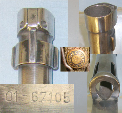  FALKLANDS WAR BRING BACK**Argentine Army Marked Type C Socket Bayonet For FN FAL Bayonet