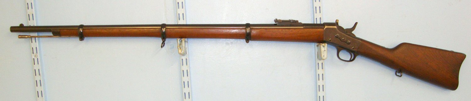  MINT** Remington USA 1873-74 Patent Argentine Contract Rolling Block .43 Spanish Obsolete Centre Fire Calibre Infantry Rifle. Sn 20915 rifle Single Shot .43 Spanish Rifle