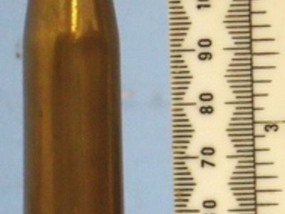 INERT DEACTIVATED. Rare Experimental, Vickers .5 690 (12.7 x 120SR) High Velocity Ball Round For The Experimental Class D Gun. - O 1806 INERT DEACTIVATED. Rare Experimental, Vickers .5 690 (12.7 x 120SR) High Velocity Ball Round For The Experimental Class D Gun. - O 1806  Other