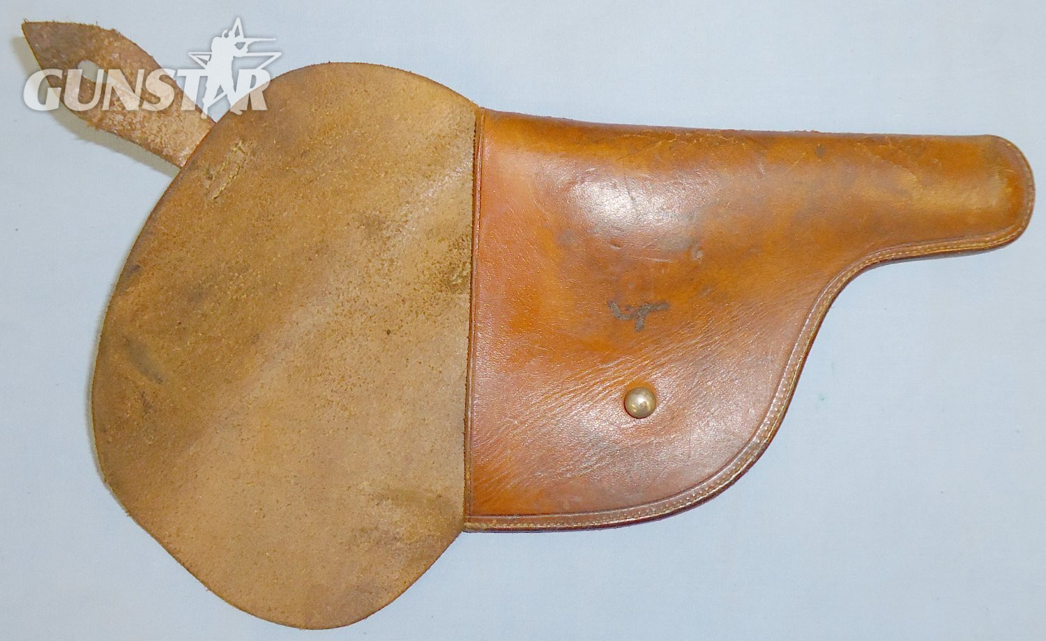 British WWI leather Revolver Holster for the Webley .450 2” Barrel. L 199 British WWI leather Revolver Holster for the Webley .450 2” Barrel. L 199 Antique & Militaria