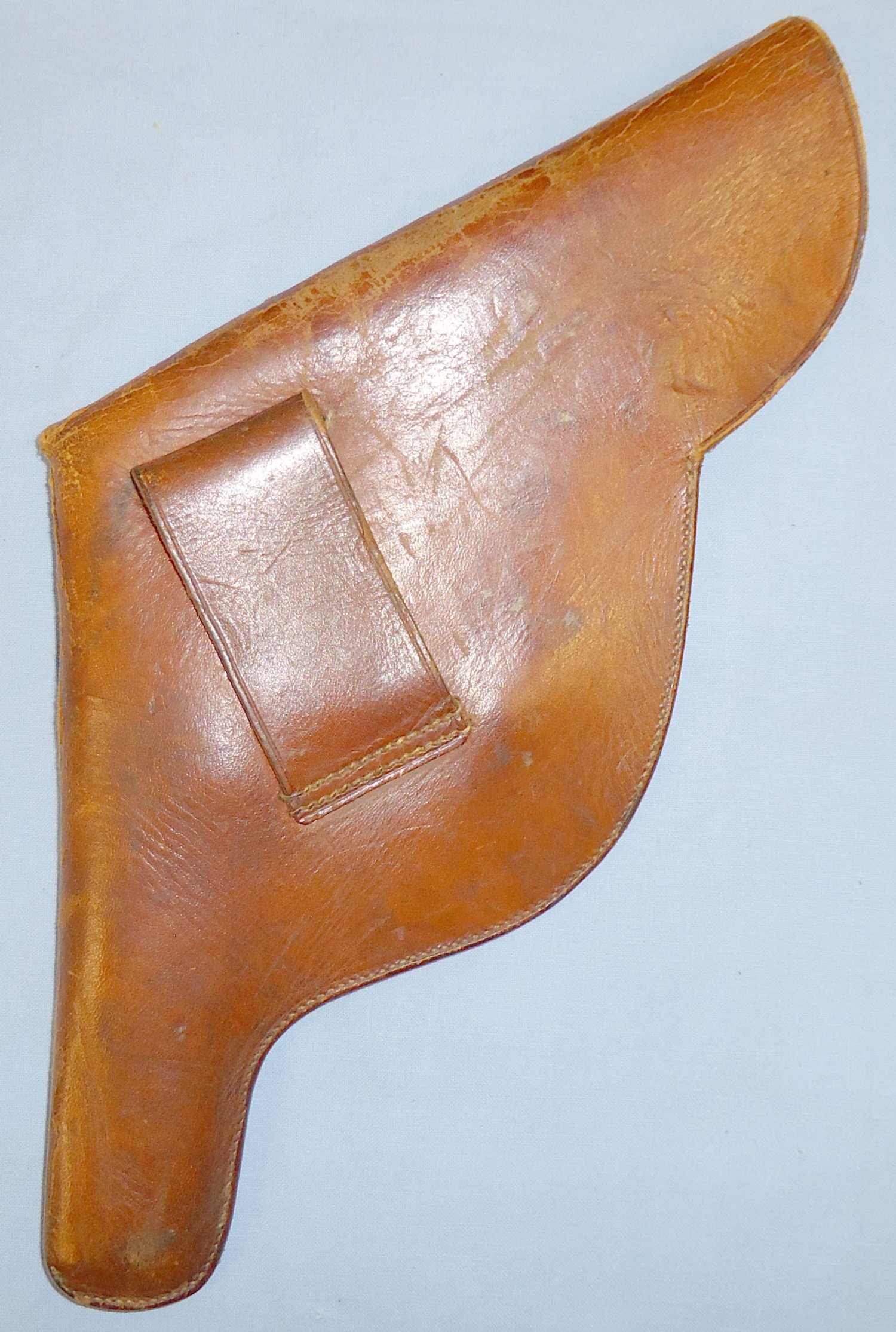  British WWI leather Revolver Holster for the Webley .450 2” Barrel. L 199 British WWI leather Revolver Holster for the Webley .450 2” Barrel. L 199 Antique & Militaria