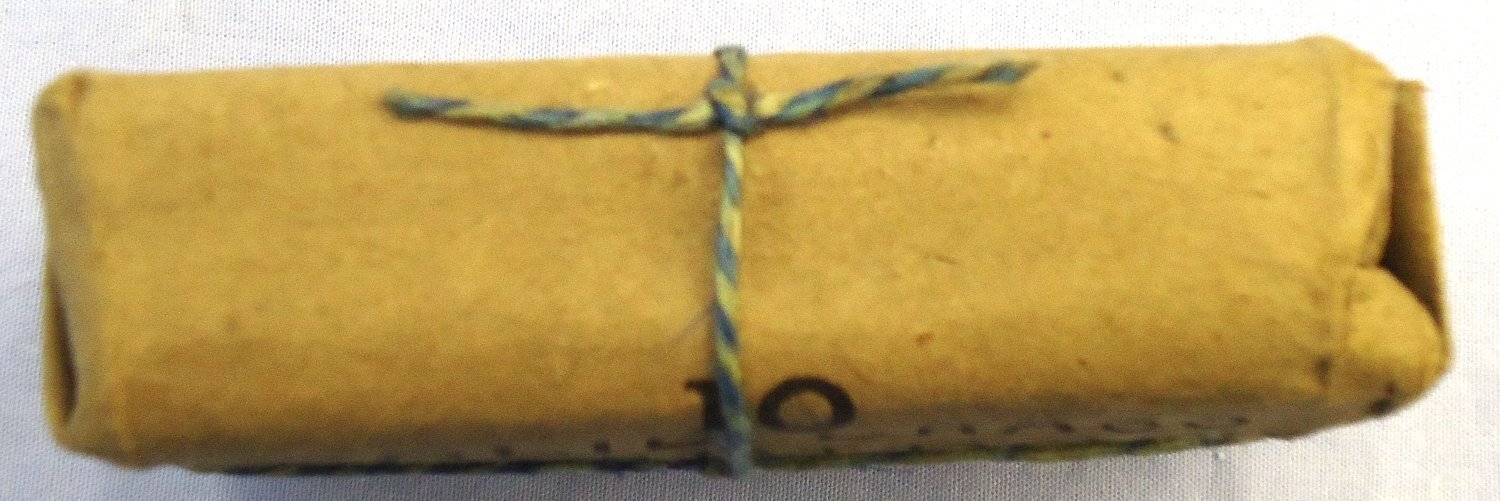 INERT DEACTIVATED. Scarce, British, WW1, 1914 Dated, Kynoch, 10 Round, .303 Mark VII Ball Round Service Pack. - O 2304 INERT DEACTIVATED. Scarce, British, WW1, 1914 Dated, Kynoch, 10 Round, .303 Mark VII Ball Round Service Pack. - O 2304  Other Ammunition 