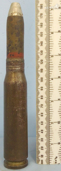 INERT DEACTIVATED. Unfired German Kriegsmarine 1943 Dated Masden 20x120 HET (Hig INERT DEACTIVATED. Unfired German Kriegsmarine 1943 Dated Masden 20x120 HET (Hig Antique & Militaria in 