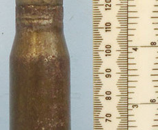 INERT DEACTIVATED. Unfired German Kriegsmarine 1943 Dated Masden 20x120 HET (Hig INERT DEACTIVATED. Unfired German Kriegsmarine 1943 Dated Masden 20x120 HET (Hig Antique & Militaria