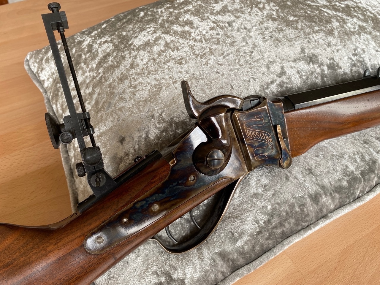 Pedersoli Sharps "Boss Gun" Single Shot .45 Rifle 