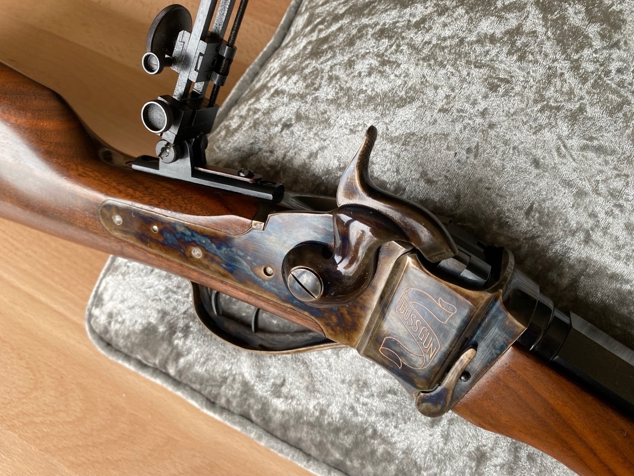 {CATEGORY} - Pedersoli Sharps "Boss Gun" Single Shot .45 Rifle in 