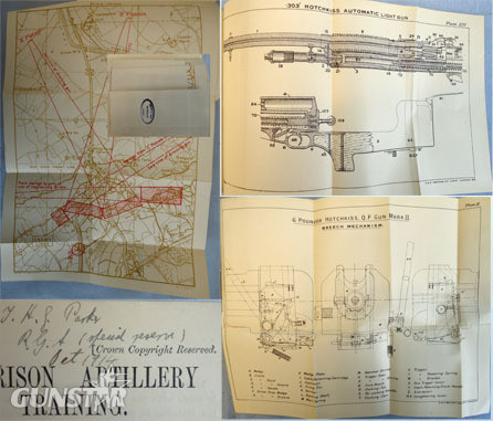 Set Of 5 Official H.M.S.O. Books On Tank (x2), Machine Gun, Field Artillery and Set Of 5 Official H.M.S.O. Books On Tank (x2), Machine Gun, Field Artillery and  Other Accessory
