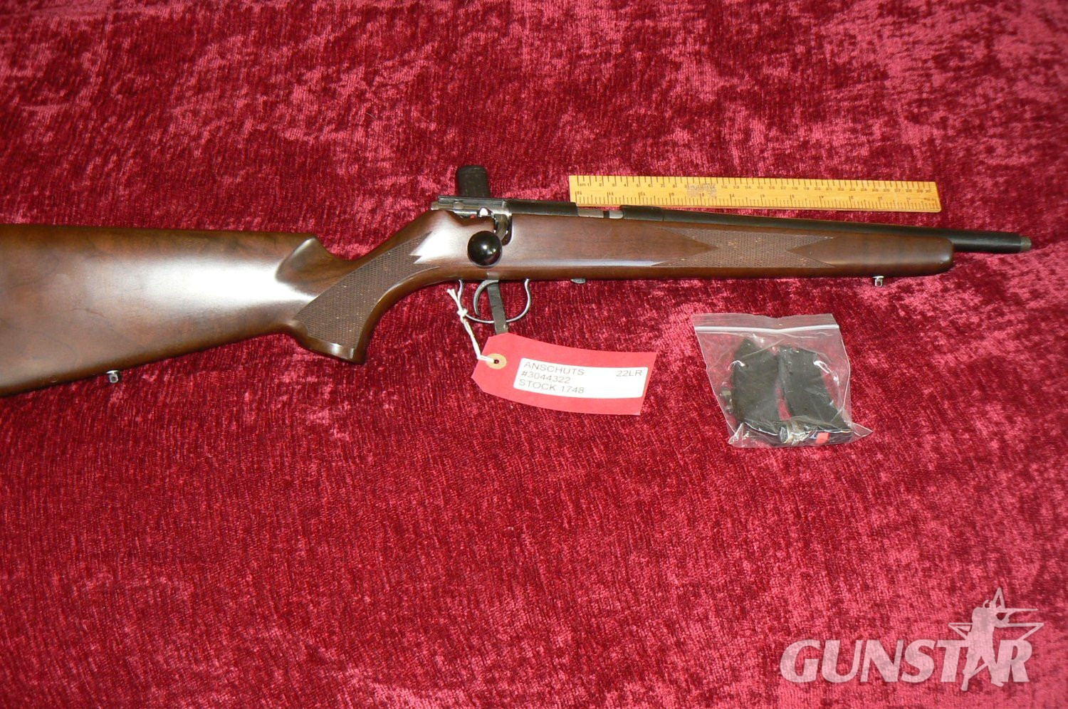 J.G. Anschütz 1714 Bolt Action .22 Long Rifle (.22 LR) Rifle in 