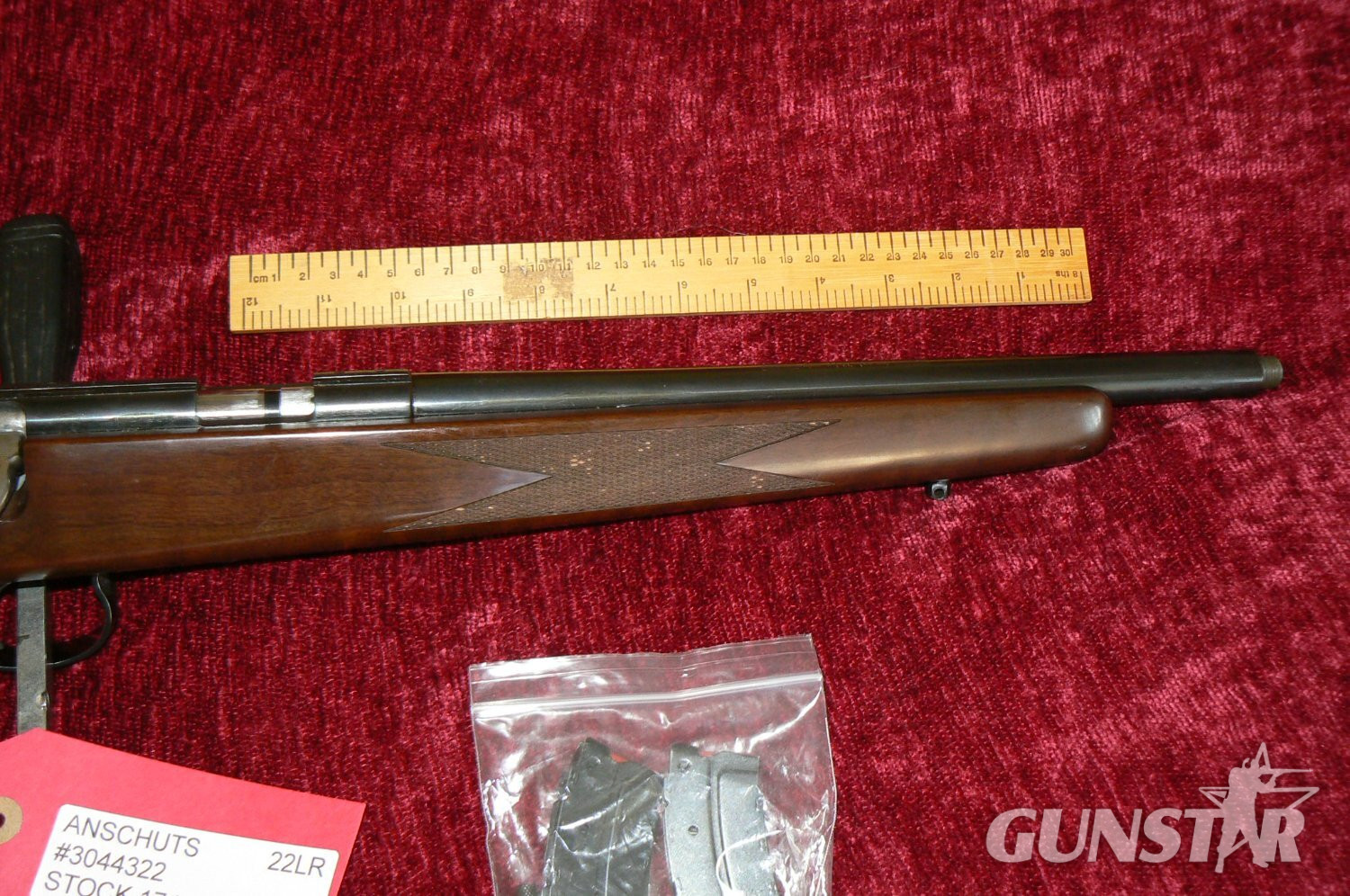 J.G. Anschütz 1714 Bolt Action .22 Long Rifle (.22 LR) Rifle