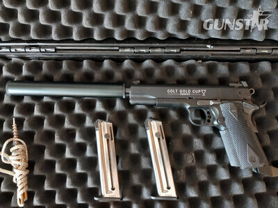 Walther Gold Cup 1911 .22 Long Barrel