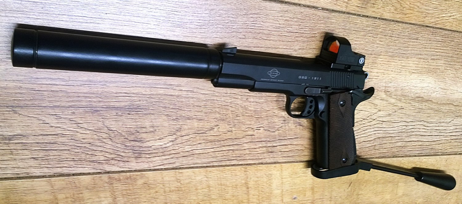 GSG - German Sport Guns GmbH 1911 .22 Long Barrel - {CATEGORY}