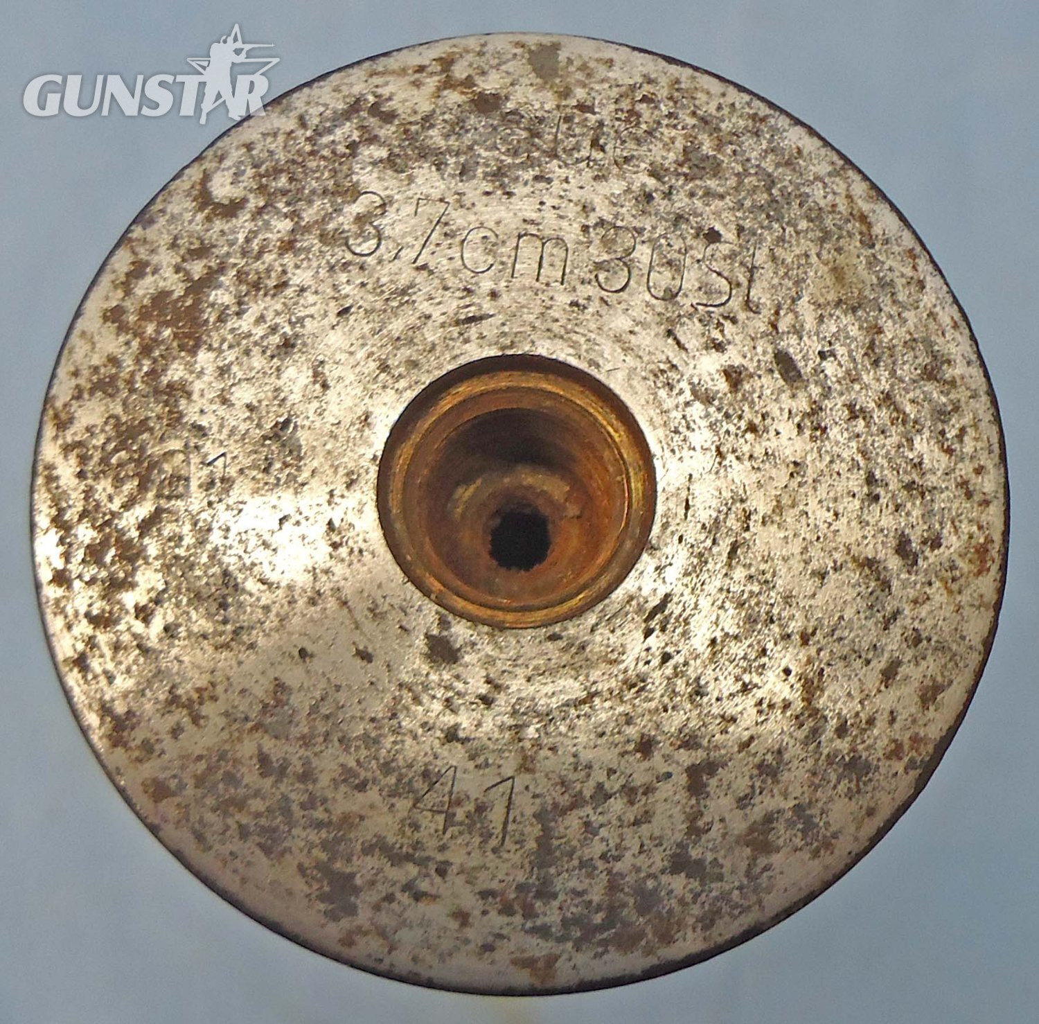 INERT DEACTIVATED. Unfired German, WW2, 1941 Dated, 3.7cm SC/30 (37x380R) High Explosive Tracer (HET) Round. - O 2193 INERT DEACTIVATED. Unfired German, WW2, 1941 Dated, 3.7cm SC/30 (37x380R) High Explosive Tracer (HET) Round. - O 2193  Other Ammunition