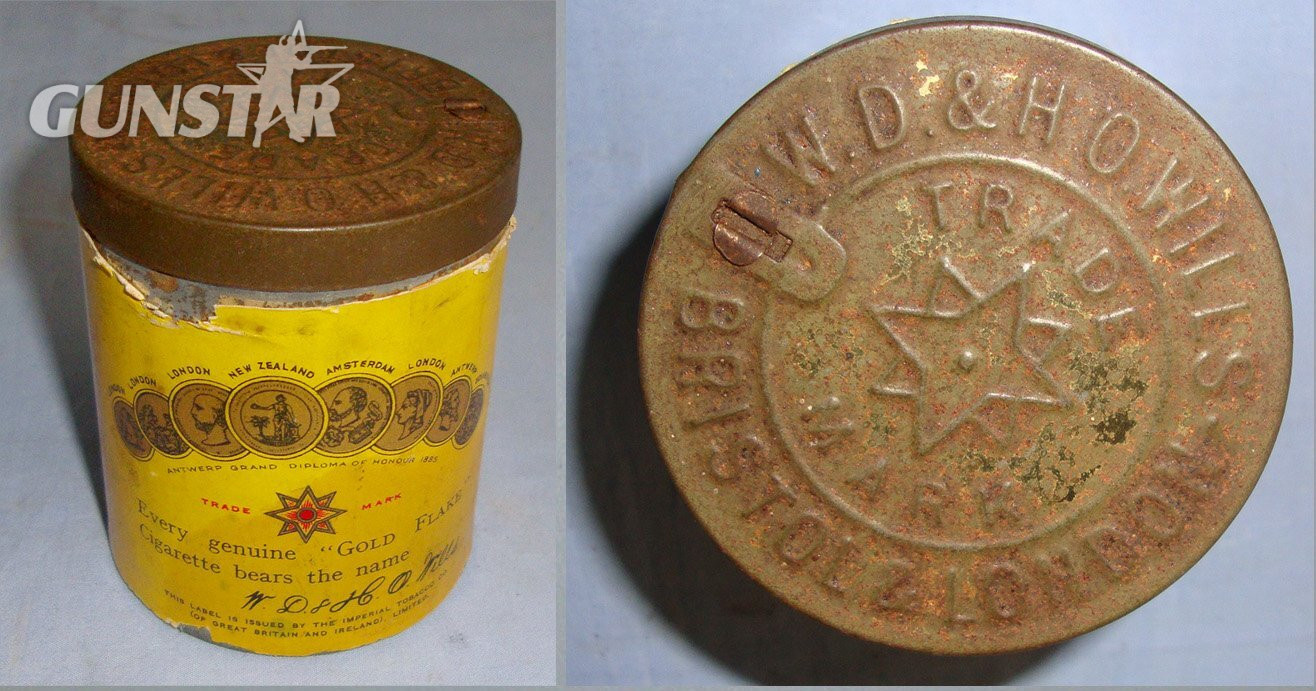 wd & ho wills tobacco tins UN-OPENED** Original Inter War C1920's Sealed Tin Of 50 W.D.& H.O. Wills  Bristol