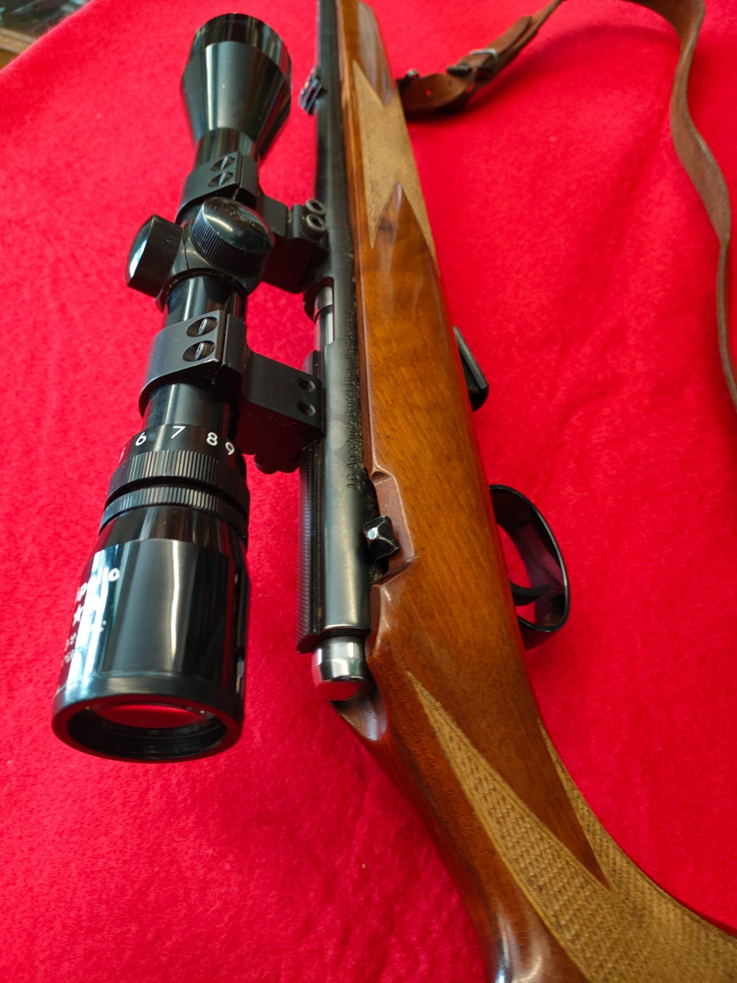 J.G. Anschütz 1415-1416 Bolt Action .22 Long Rifle (.22 LR) Rifle
